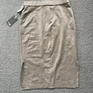Aritzia vegan suede skirt, brand new with tags